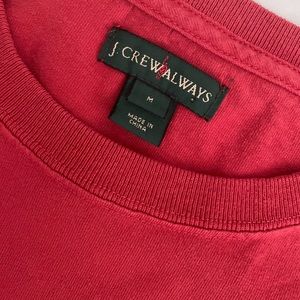 ❤️JCREW long sleeve tshirt ❤️RED